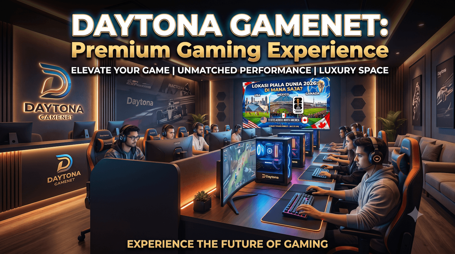 Read more about the article Daytona Gamenet: Pengalaman Berbeda Gaming Room Terbaru